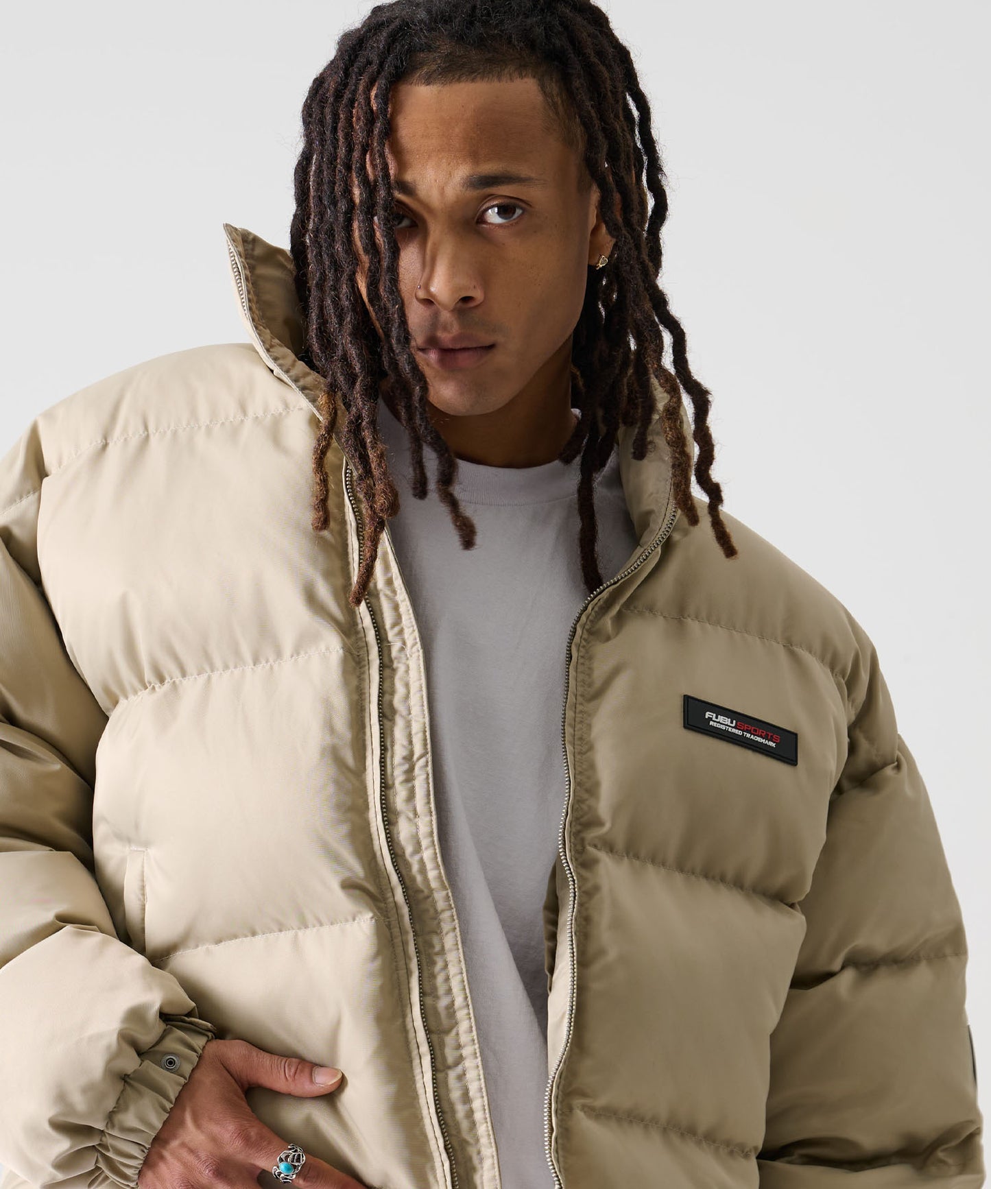 【NEW】【9月下旬発送予定】SHORT NYLON TWILL PUFFER JACKET/ショートナイロンツイルパファージャケット【FAM-52303】