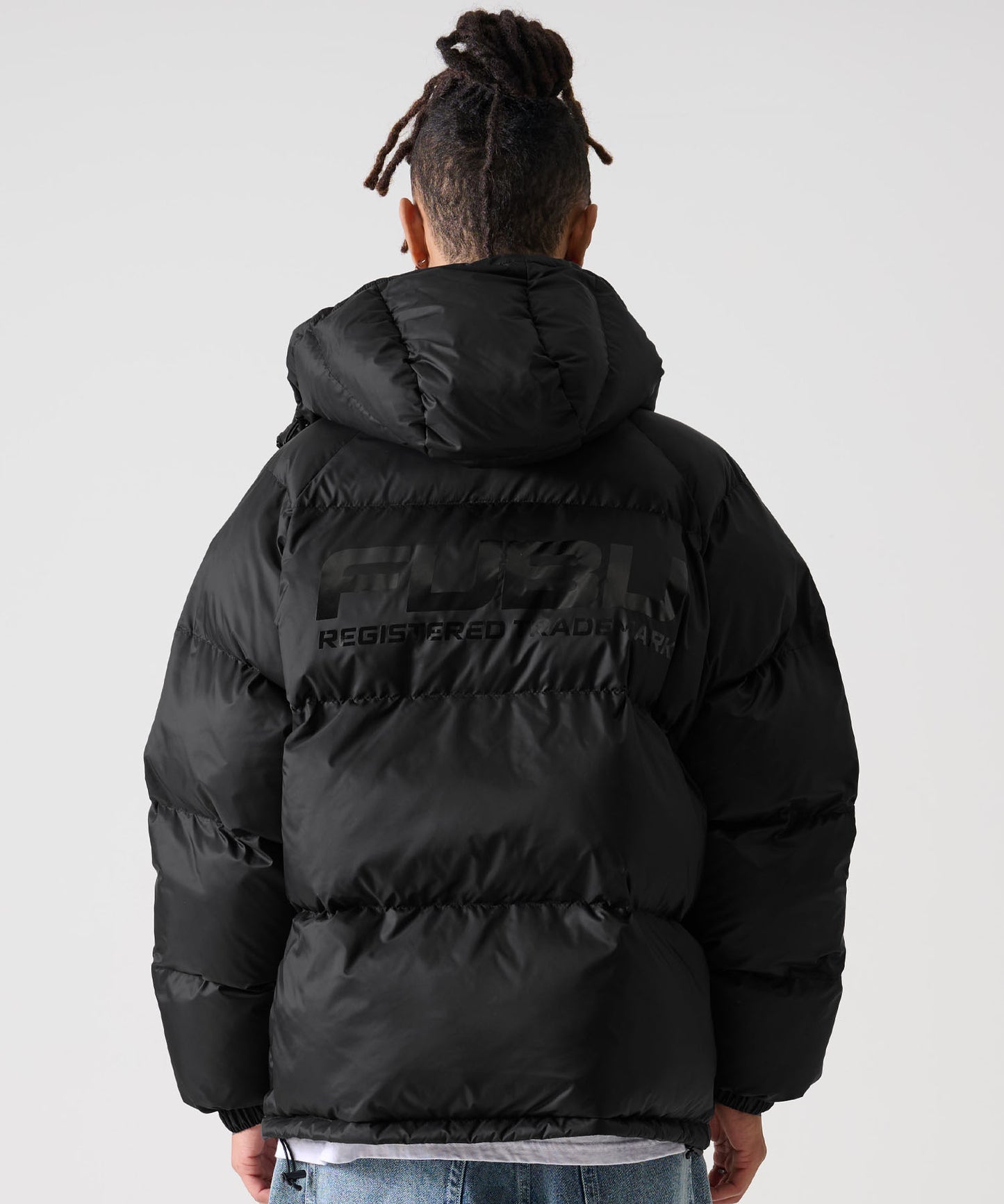 【NEW】【9月下旬発送予定】NYLON PUFFER HOODED JACKET/フード付きナイロンパファージャケット【FAM-52305】