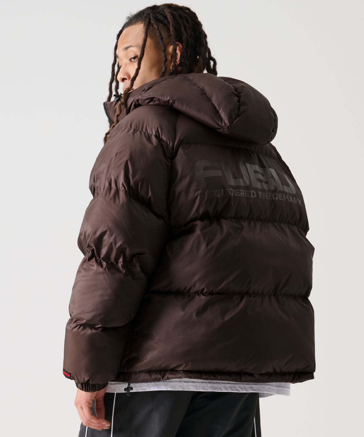 【NEW】【9月下旬発送予定】NYLON PUFFER HOODED JACKET/フード付きナイロンパファージャケット【FAM-52305】
