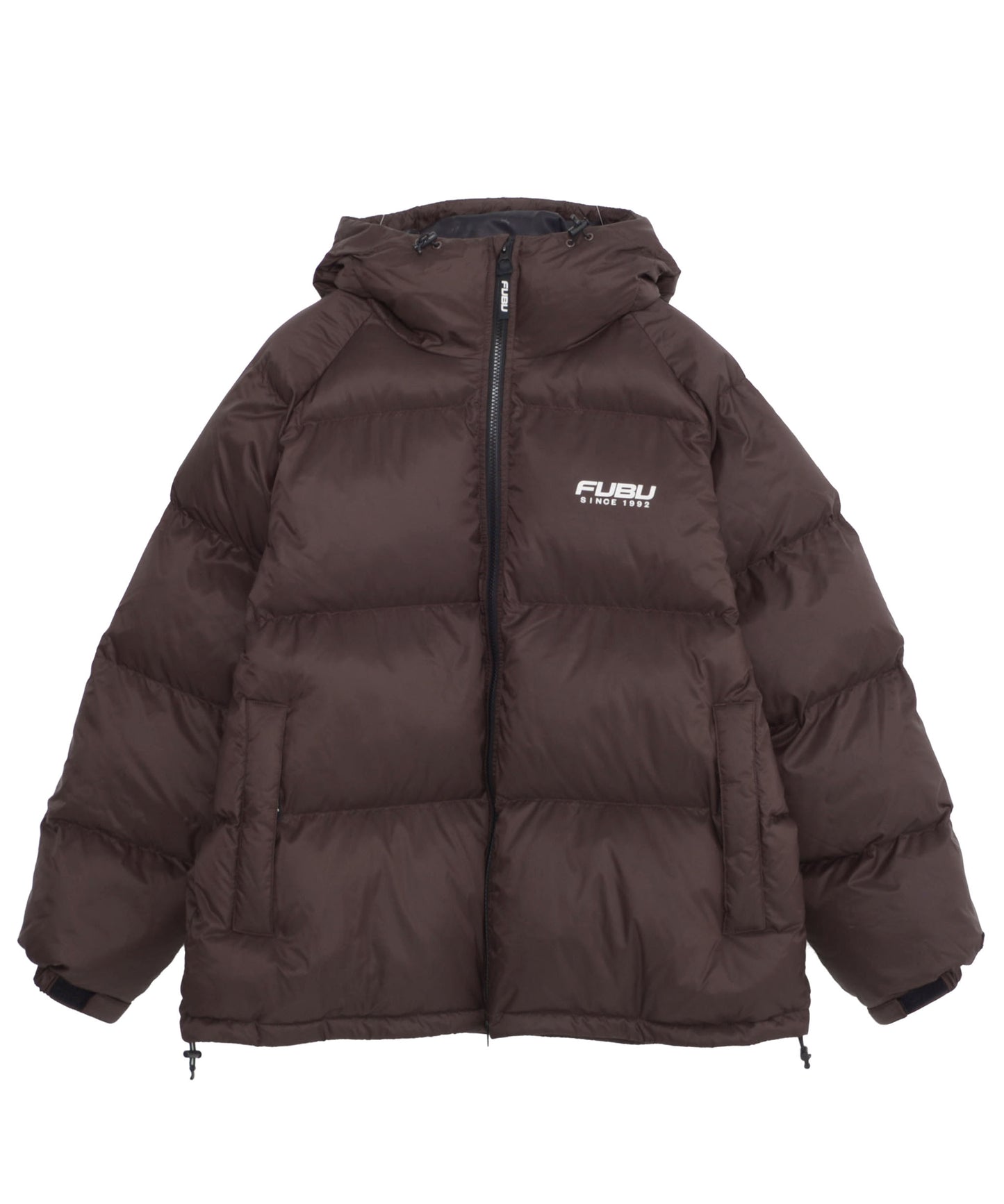 【NEW】【9月下旬発送予定】NYLON PUFFER HOODED JACKET/フード付きナイロンパファージャケット【FAM-52305】