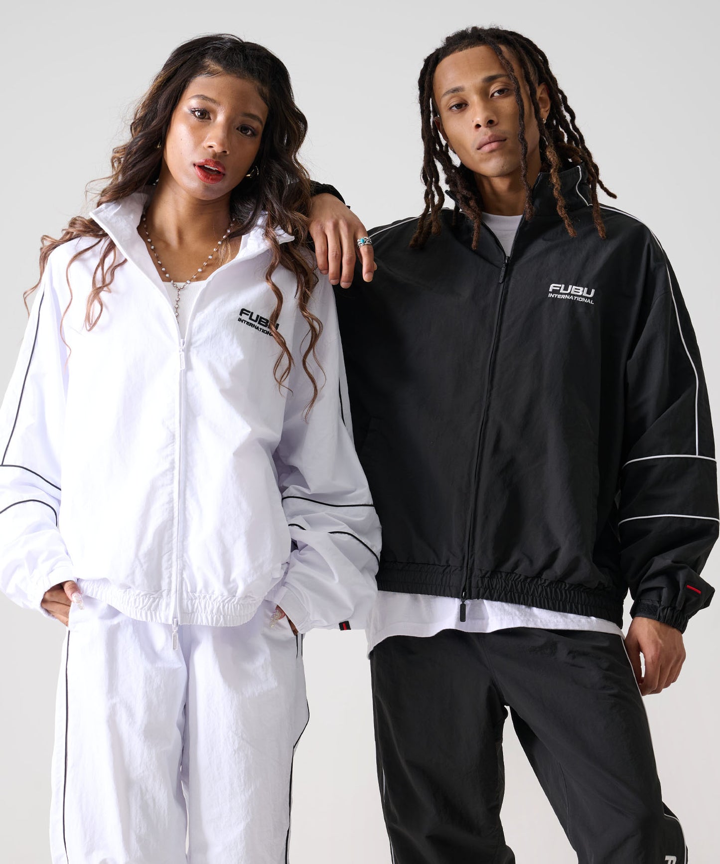 【NEW】NYLON TRACK JACKET/ナイロン トラックジャケット【FAM-52308】