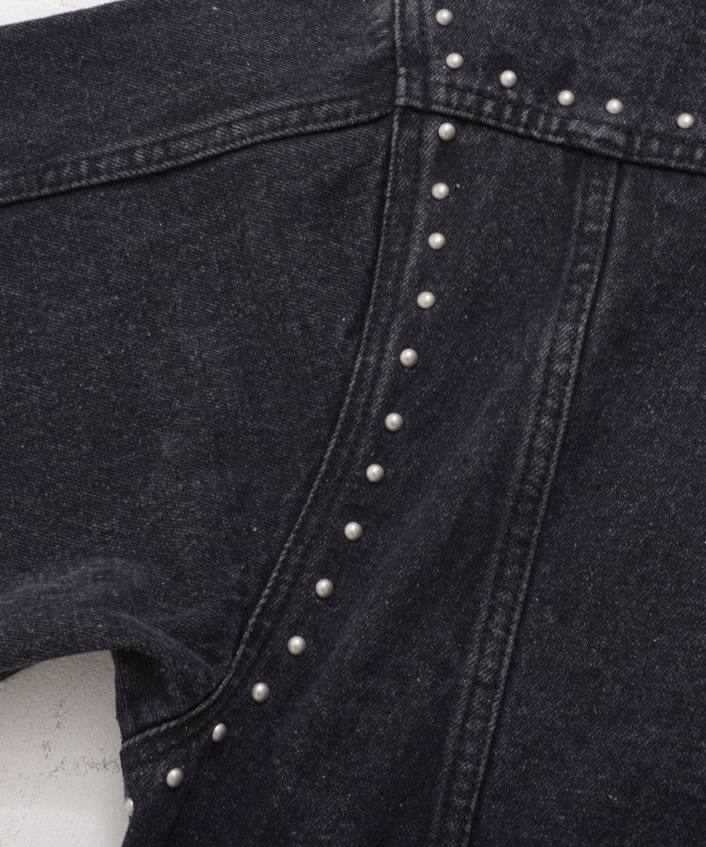 【NEW】STUDS DENIM JACKET/スタッド付きデニムジャケット【FAM-52309】