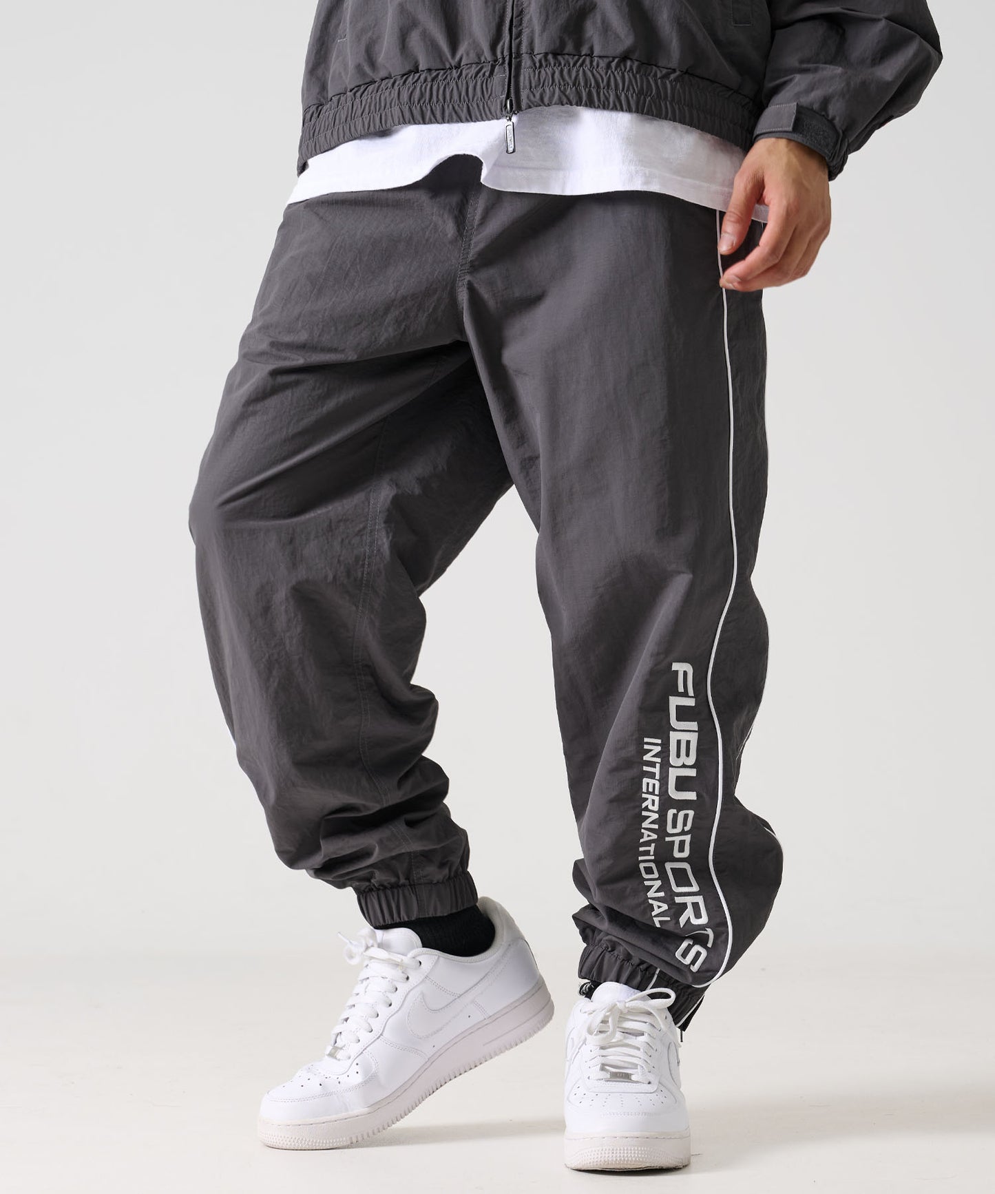 【NEW】NYLON TRACK PANTS/ナイロン トラックパンツ【FAM-52509】