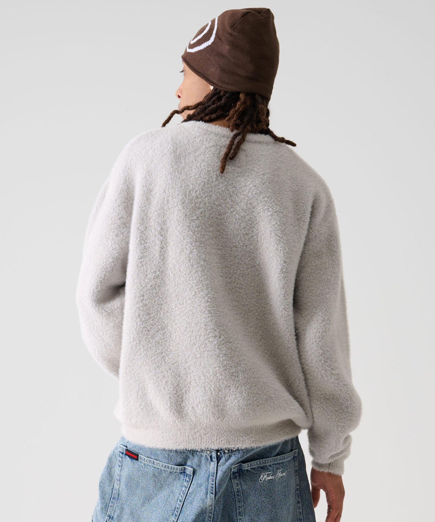【NEW】【10月上旬発送予定】SHAGGY KNIT CREW/シャギーニットクルー【FAM-52712】