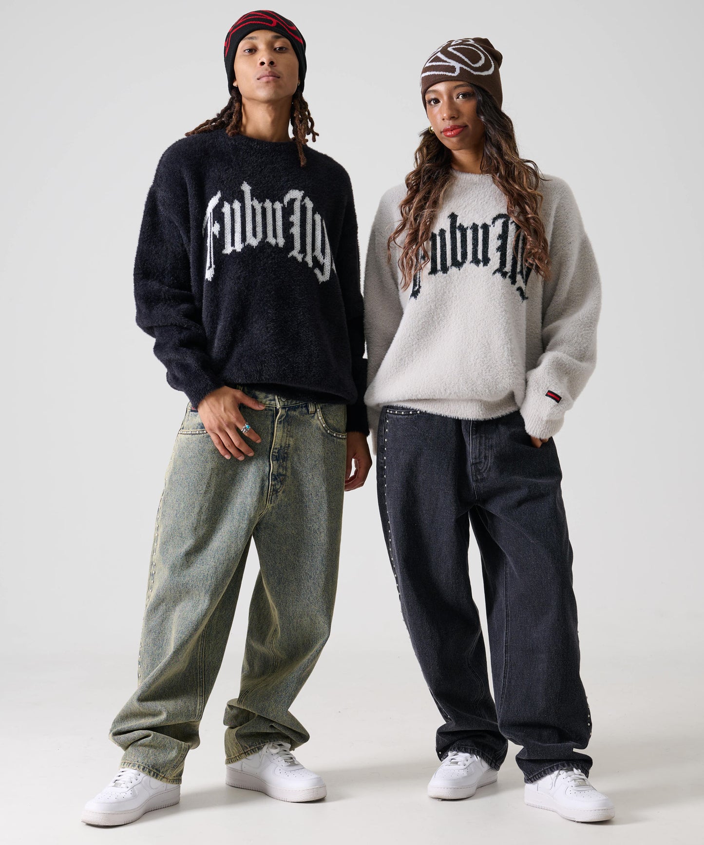 【NEW】【10月上旬発送予定】SHAGGY KNIT CREW/シャギーニットクルー【FAM-52712】
