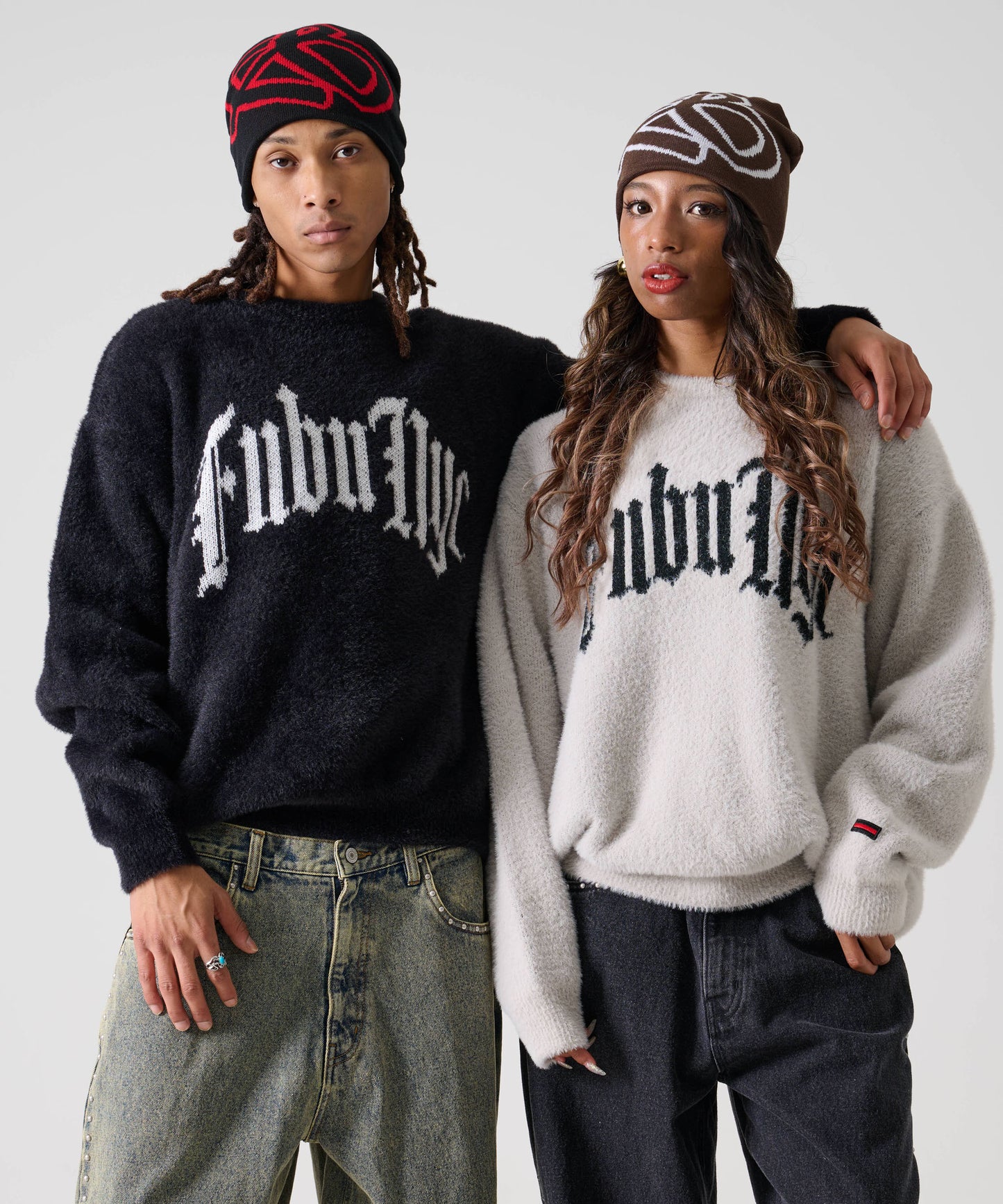 【NEW】【10月上旬発送予定】SHAGGY KNIT CREW/シャギーニットクルー【FAM-52712】