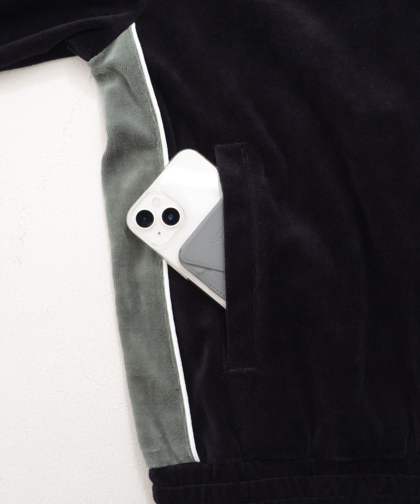【NEW】VELOR TRACK JACKET/ベロア トラック ジャケット【FAM-52715】