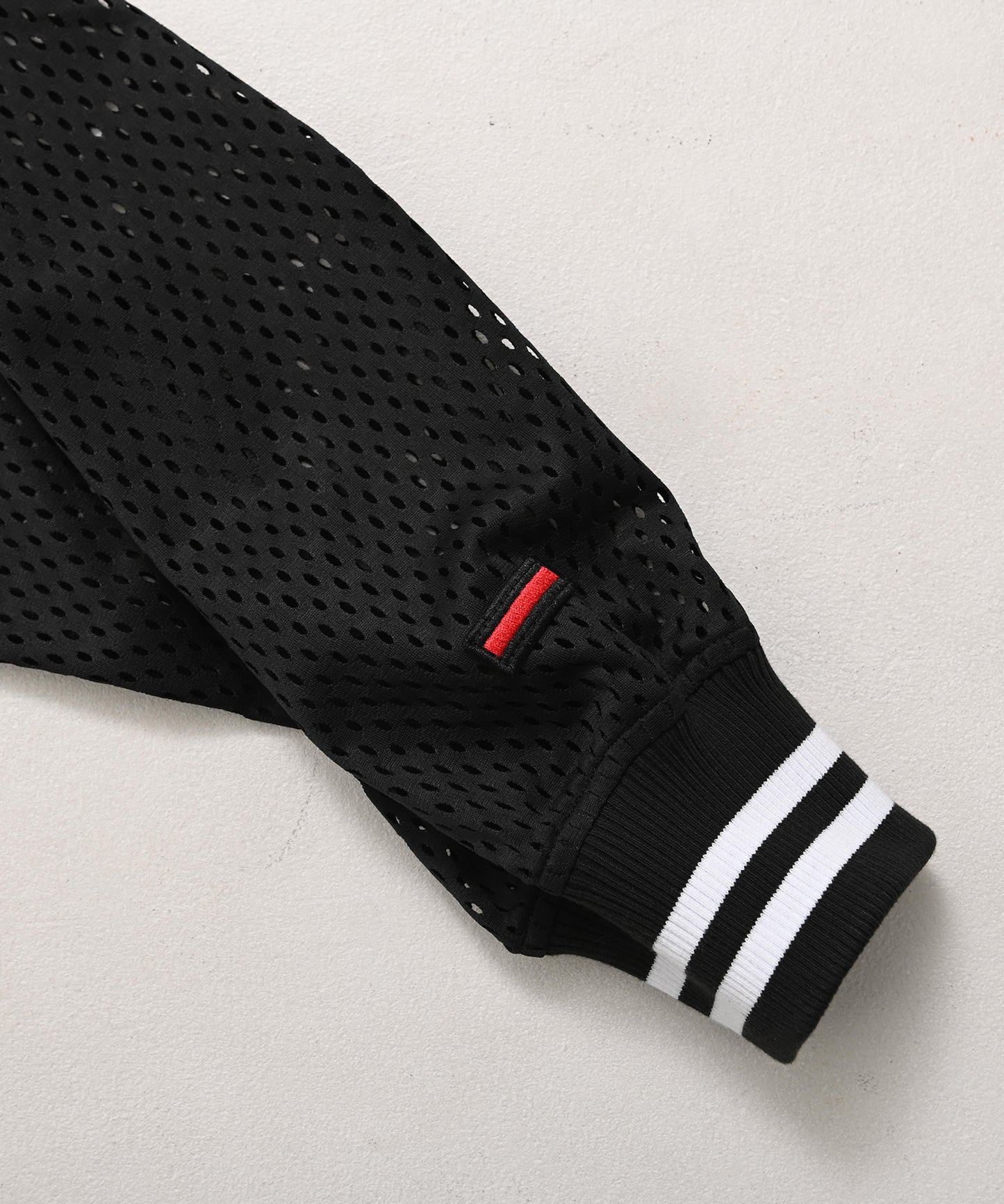 MESH VARSITY JACKET/メッシュ バーシティ ジャケット【FAM-61302】