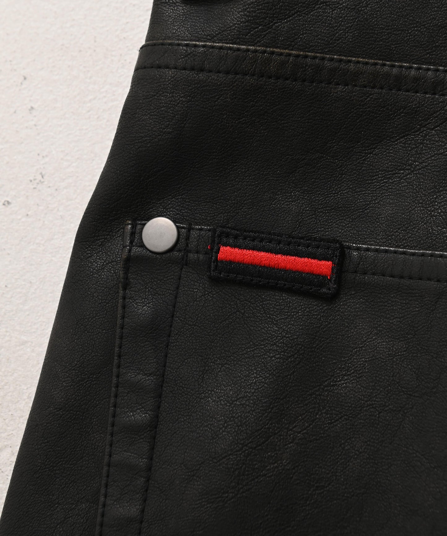 【NEW】FAUX LEATHER BUGGY PANTS/フェイクレザー バギーパンツ【FAM-61502】