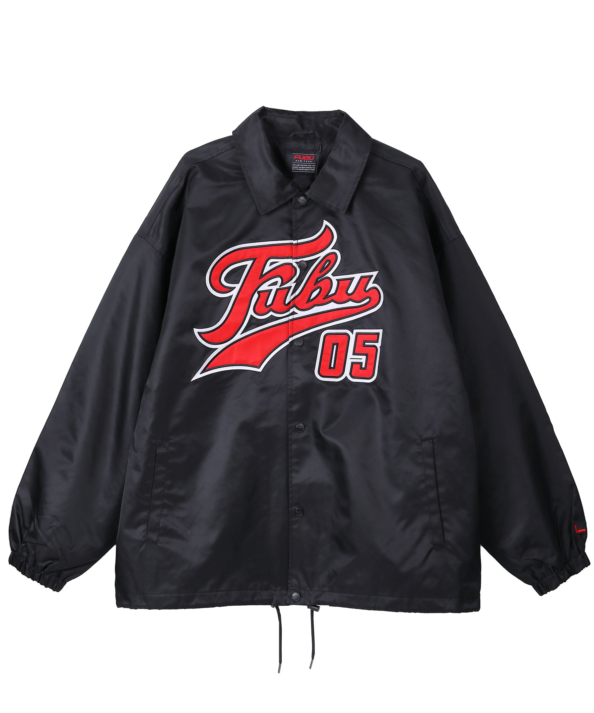 FUBU フブ ジャケット アウター コーチジャケット ロゴ ワッペン 刺繍 ナイロンジャケット 野球 ジャンパー 裏メッシュ ブルー ブラック  グリーン。FUBUはアメリカの代表的なHIPHOP FASHION BRAND（ヒップホップ ファッション ブランド）です。