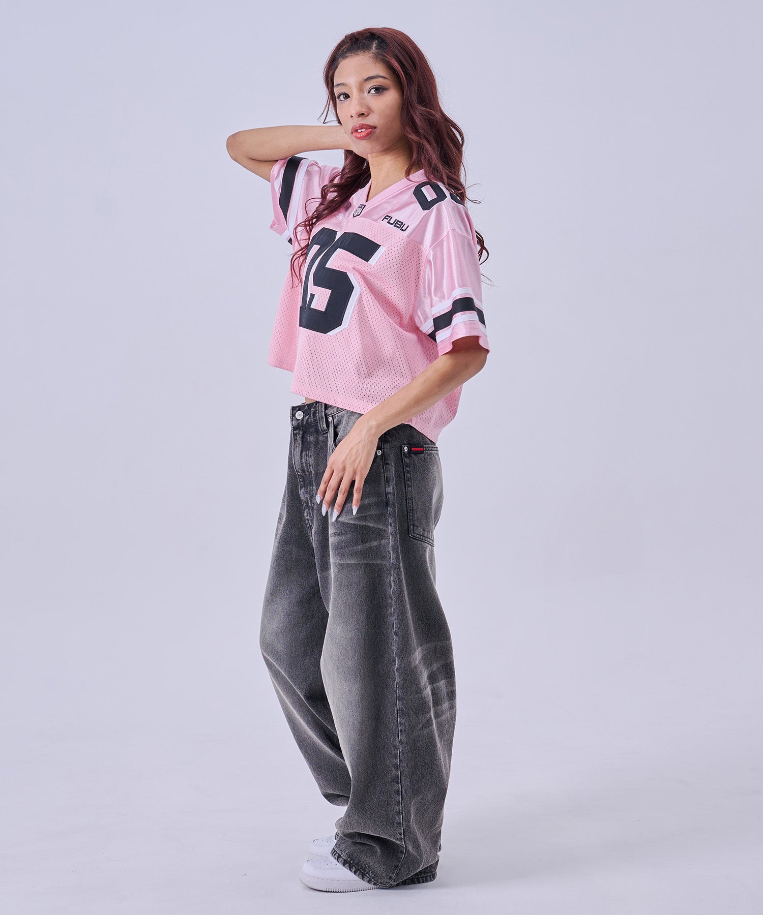 FUBU フブ ゲームシャツ。FUBUはアメリカの代表的なHIPHOP FASHION