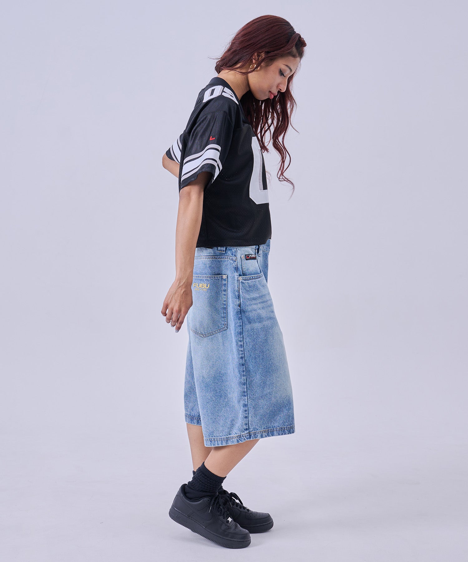 FUBU フブ ゲームシャツ。FUBUはアメリカの代表的なHIPHOP FASHION
