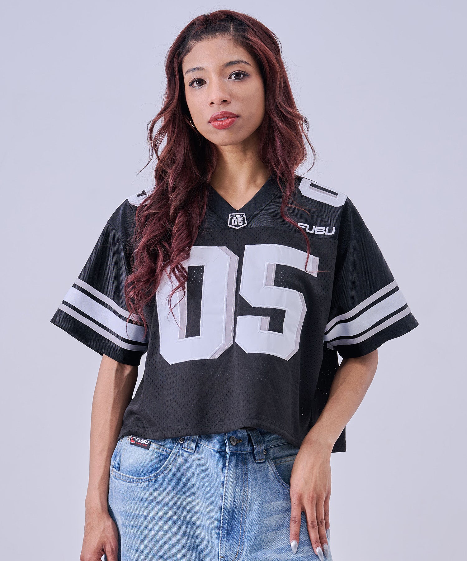 FUBU フブ ゲームシャツ。FUBUはアメリカの代表的なHIPHOP FASHION