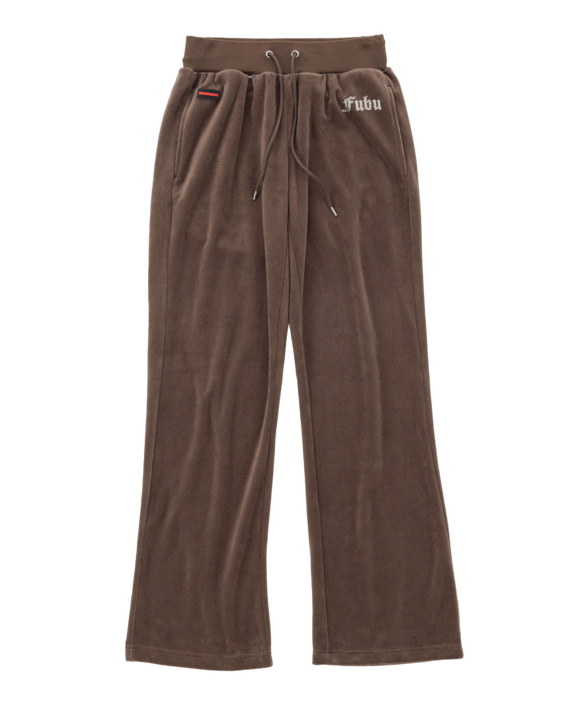 【NEW】RHINESTONE VELOR PANTS/ラインストーンベロアパンツ【FAL-62540】