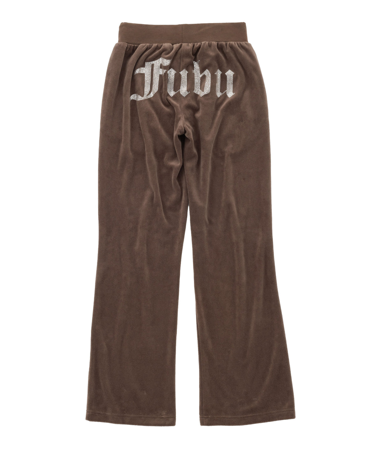 【NEW】RHINESTONE VELOR PANTS/ラインストーンベロアパンツ【FAL-62540】
