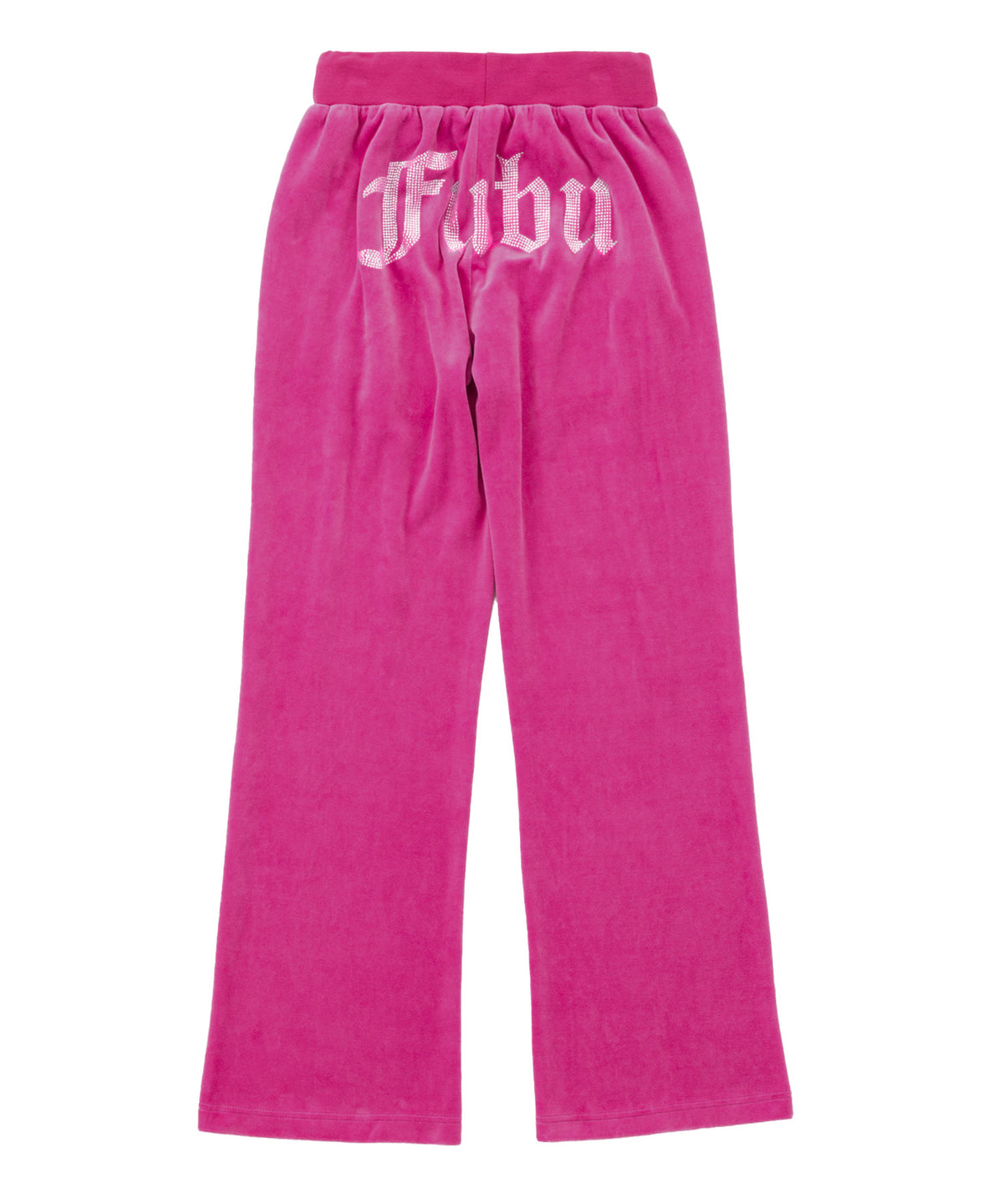 【NEW】RHINESTONE VELOR PANTS/ラインストーンベロアパンツ【FAL-62540】
