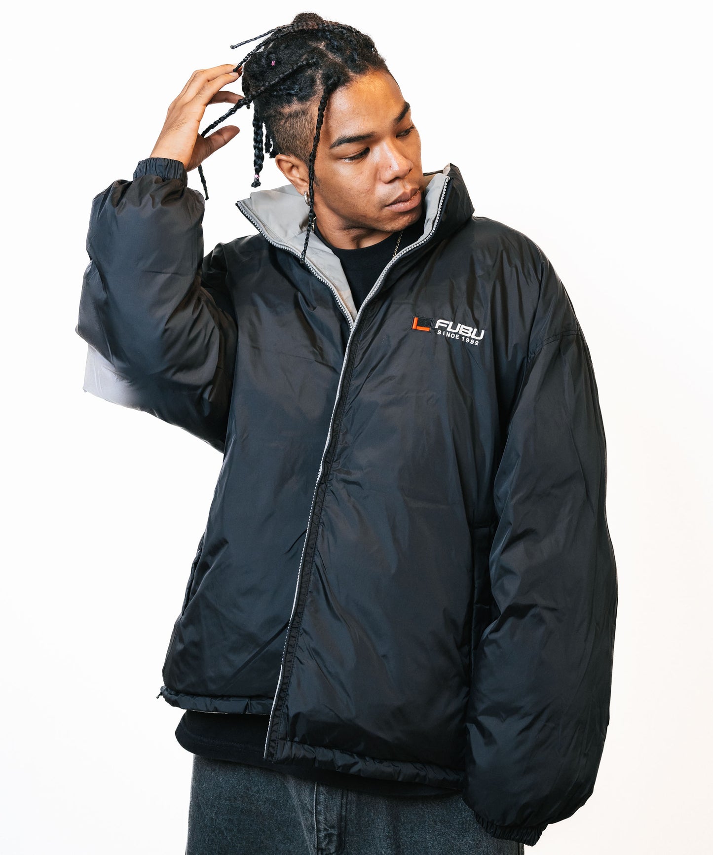REVERSIBLE PADDED JACKET/リバーシブルパディングジャケット【FAM-32304】