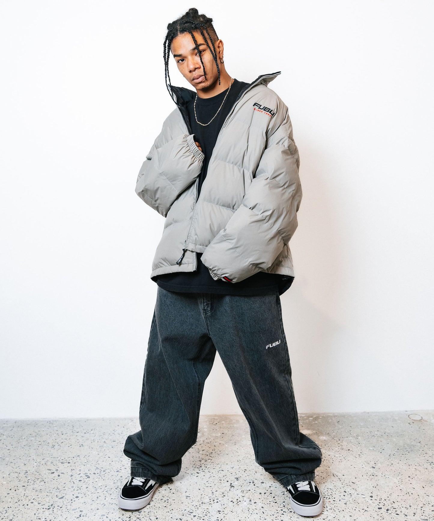 REVERSIBLE PADDED JACKET/リバーシブルパディングジャケット【FAM-32304】
