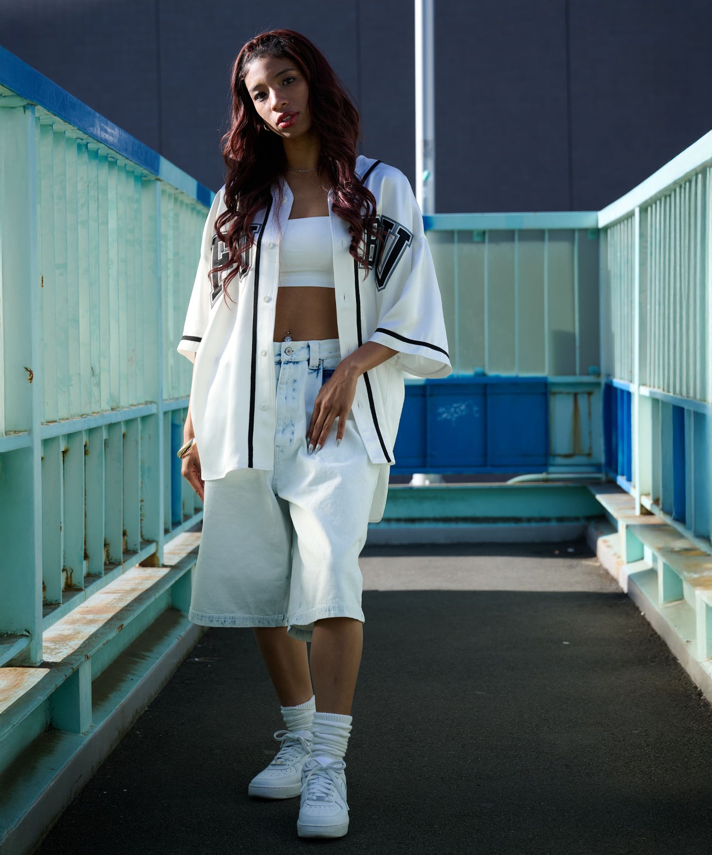 【NEW】SATIN BASEBALL SHIRTS/サテン ベースボールシャツ【FAM-61100】