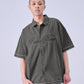 【NEW】DENIM WARM UP SHIRTS/デニムウォームアップシャツ【FAM-61101】