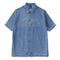 【NEW】DENIM WARM UP SHIRTS/デニムウォームアップシャツ【FAM-61101】