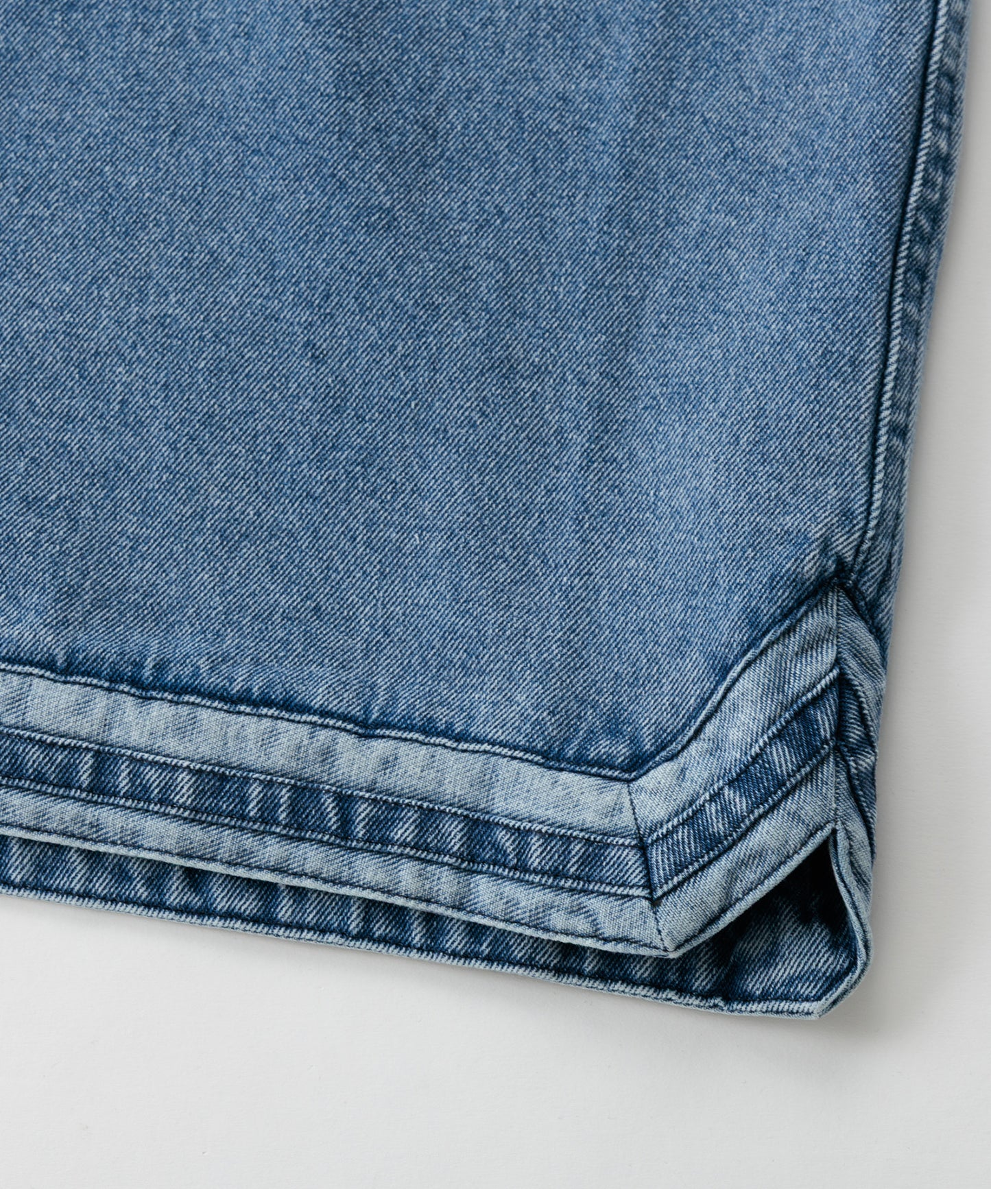 【NEW】DENIM WARM UP SHIRTS/デニムウォームアップシャツ【FAM-61101】