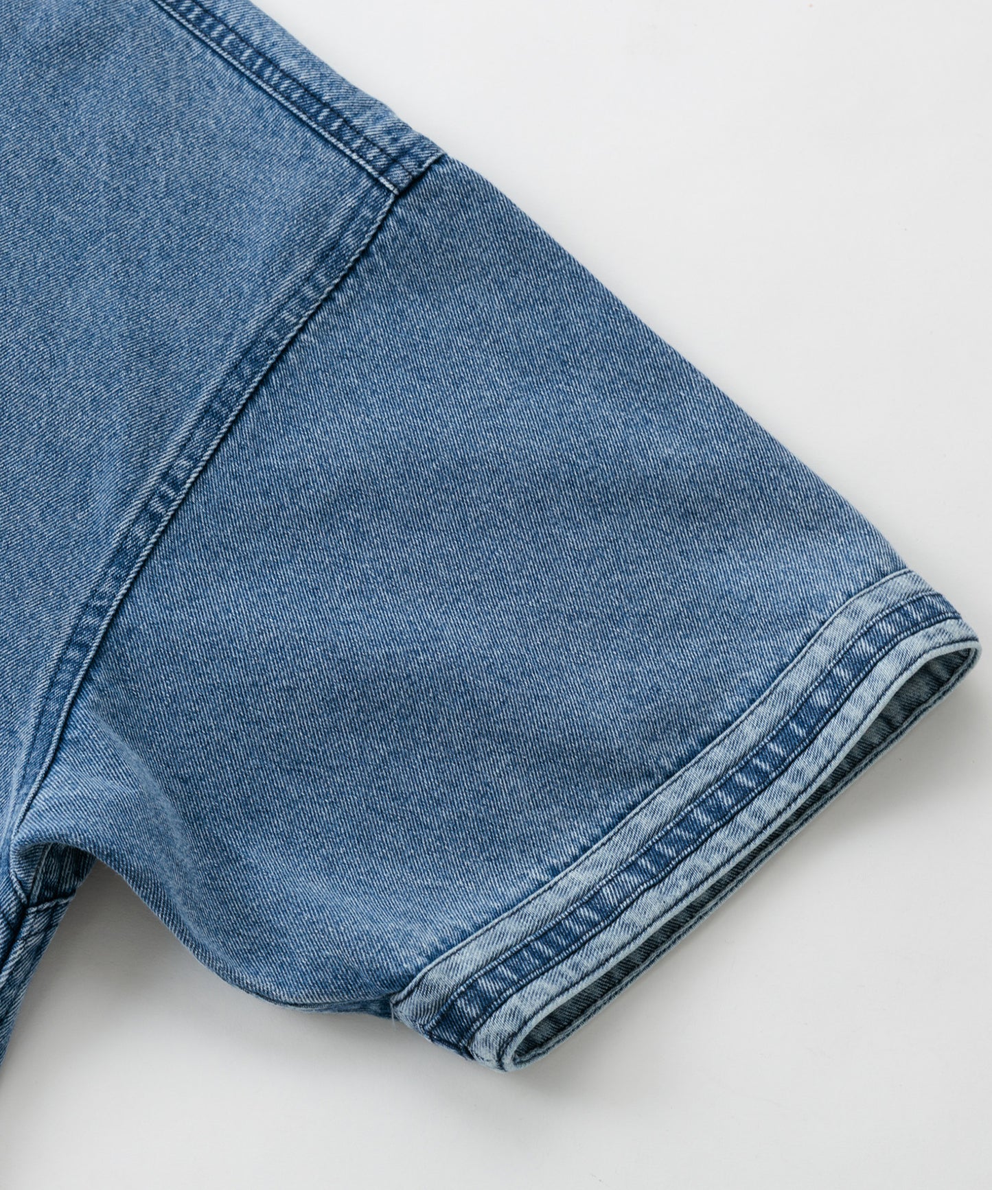 【NEW】DENIM WARM UP SHIRTS/デニムウォームアップシャツ【FAM-61101】