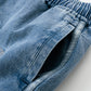 【NEW】DENIM WARM UP SHORTS/デニムバギーショーツ【FAM-61506】