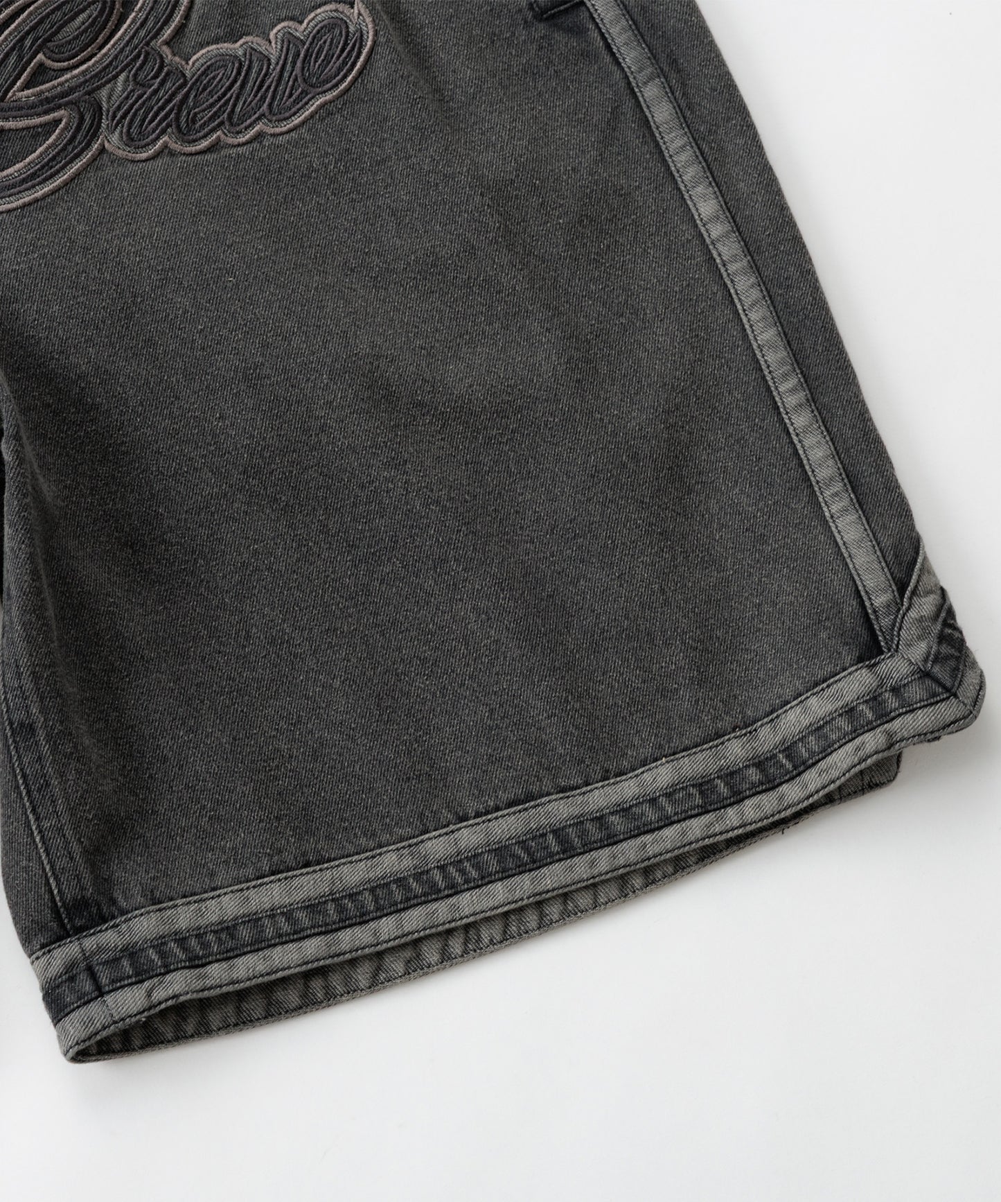 【NEW】DENIM WARM UP SHORTS/デニムバギーショーツ【FAM-61506】