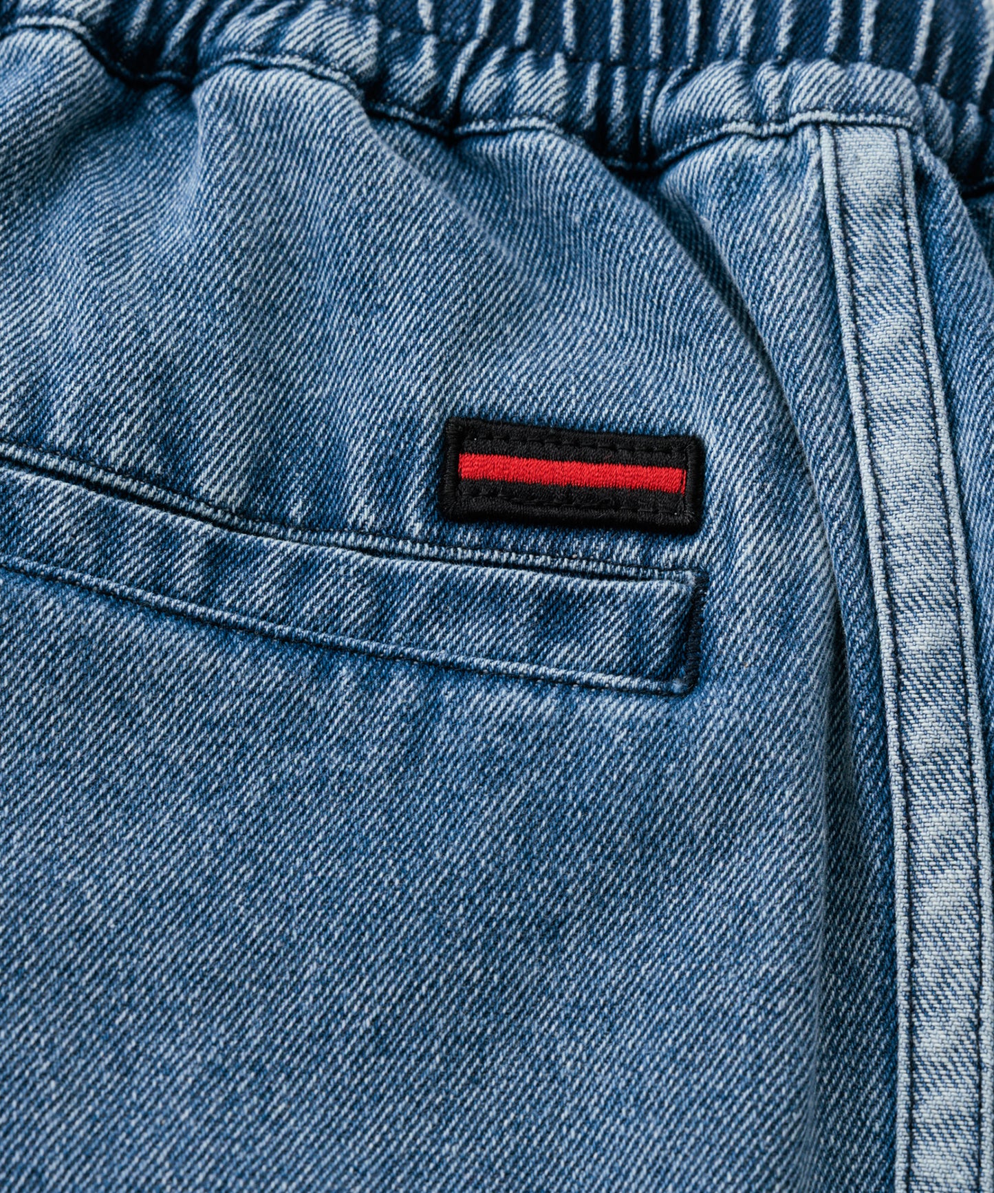 【NEW】DENIM WARM UP SHORTS/デニムバギーショーツ【FAM-61506】