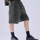 【NEW】DENIM WARM UP SHORTS/デニムバギーショーツ【FAM-61506】