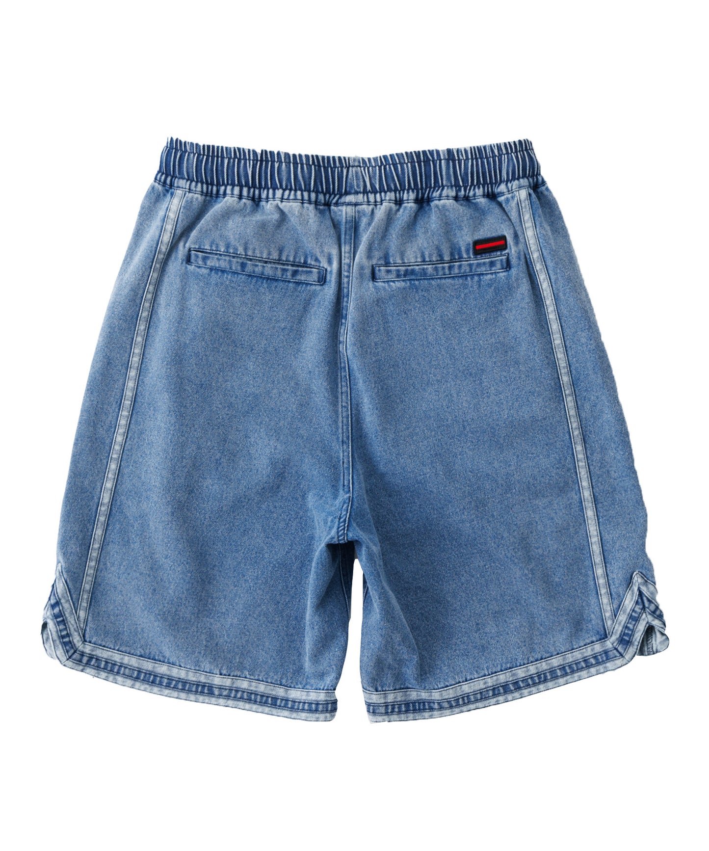 【NEW】DENIM WARM UP SHORTS/デニムバギーショーツ【FAM-61506】