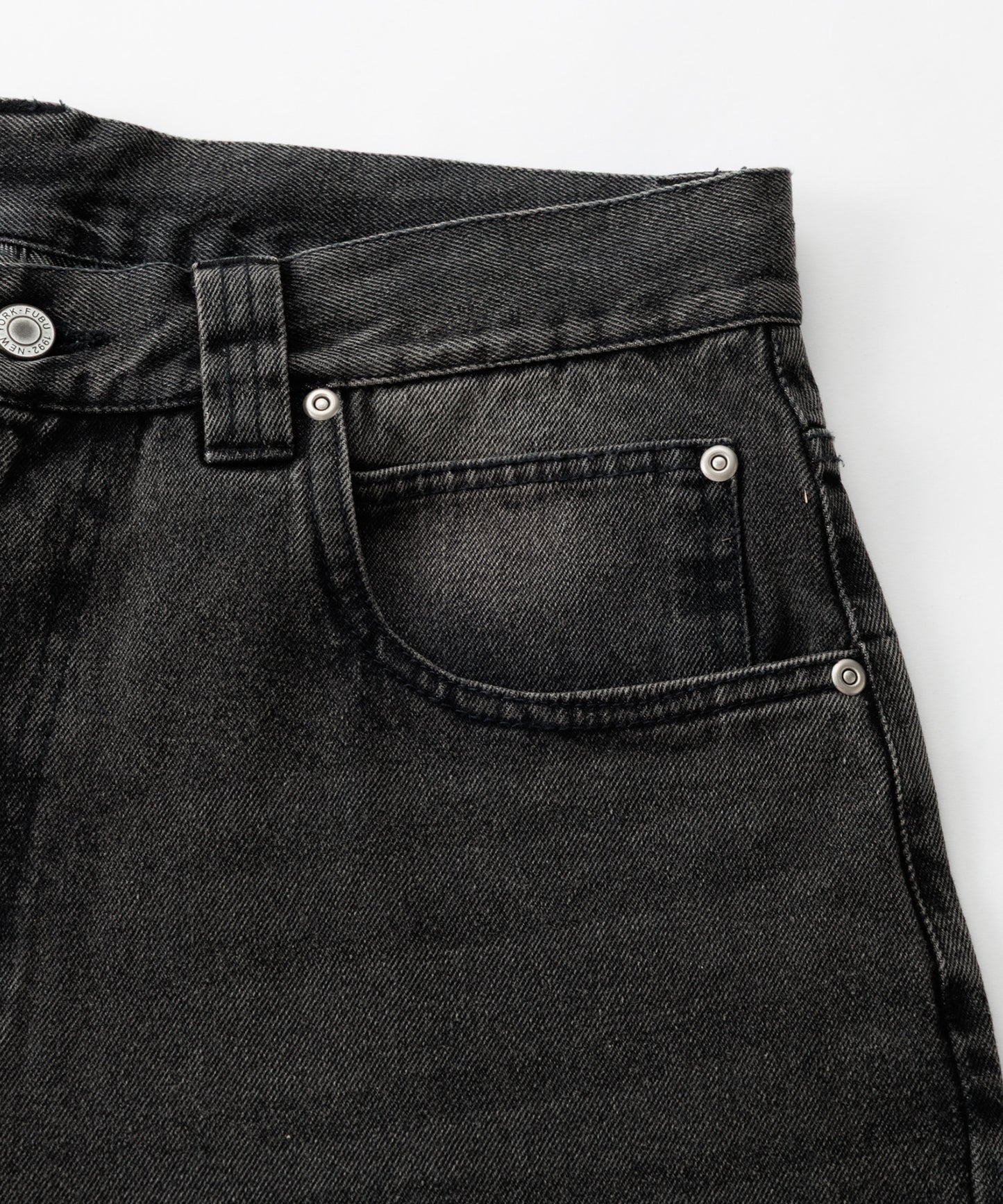 【NEW】DENIM BUGGY SHORTS/デニムバギーショーツ【FAM-61507】