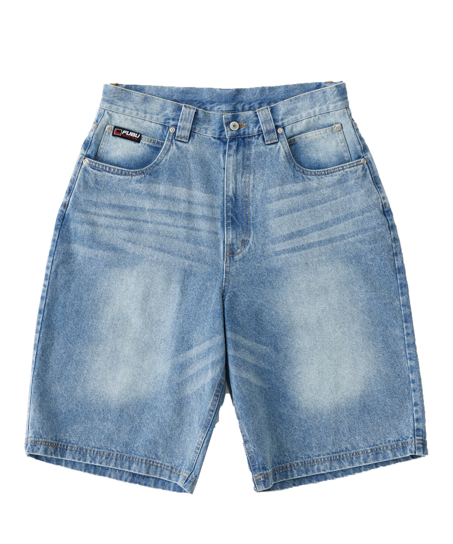 【NEW】DENIM BUGGY SHORTS/デニムバギーショーツ【FAM-61507】