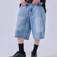 【NEW】DENIM BUGGY SHORTS/デニムバギーショーツ【FAM-61507】