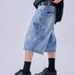 【NEW】DENIM BUGGY SHORTS/デニムバギーショーツ【FAM-61507】