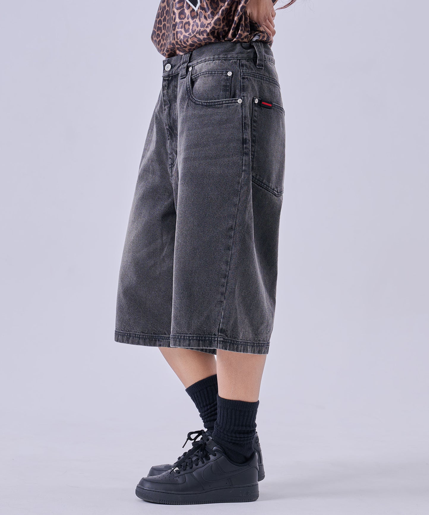 【NEW】DENIM BUGGY SHORTS/デニムバギーショーツ【FAM-61507】