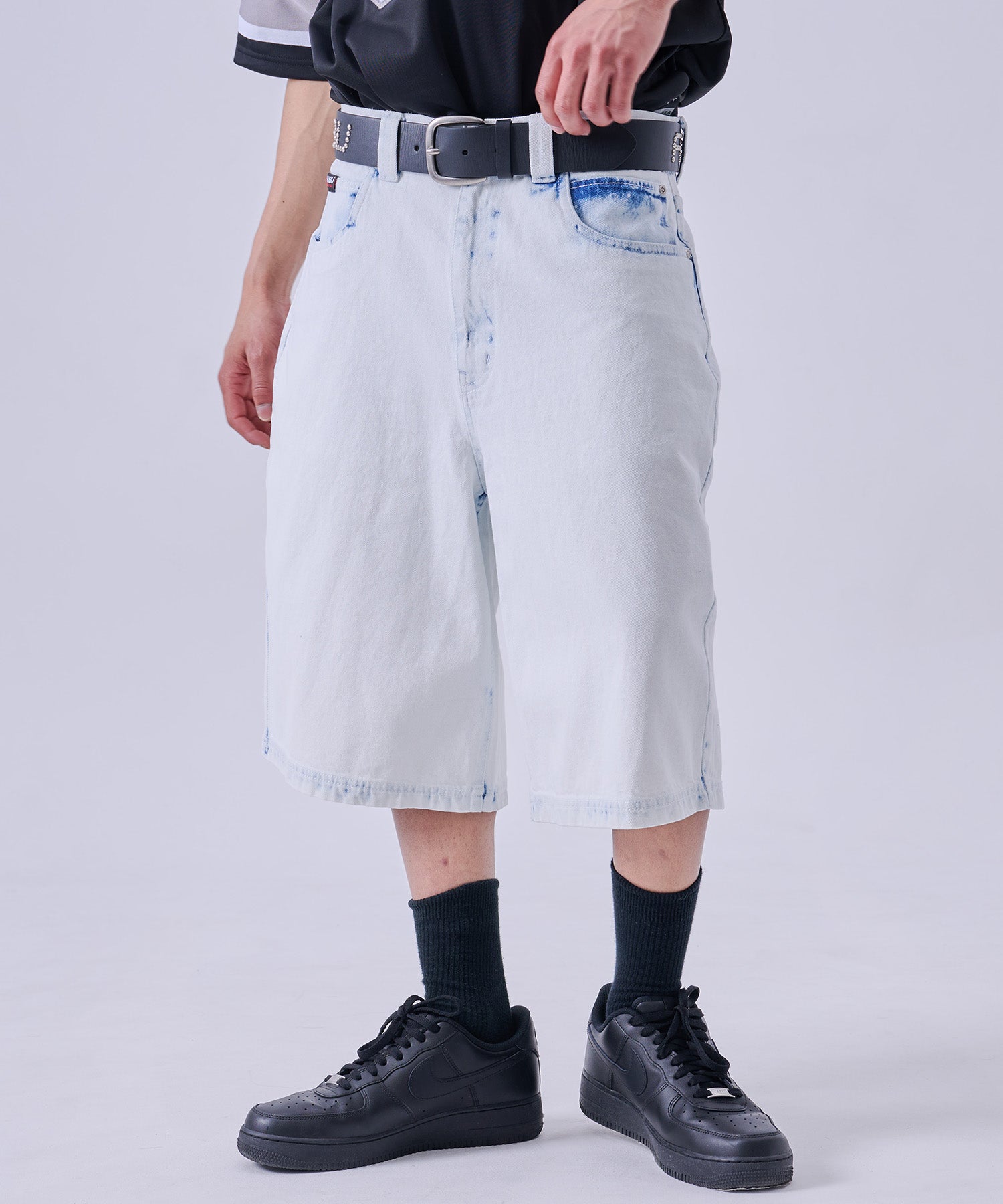 FUBU フブ　デニム　バギー　buggy ショートパンツ　メンズ　古着 FUBU フブ デニムバギーショーツ。FUBUはアメリカの代表的なHIPHOP