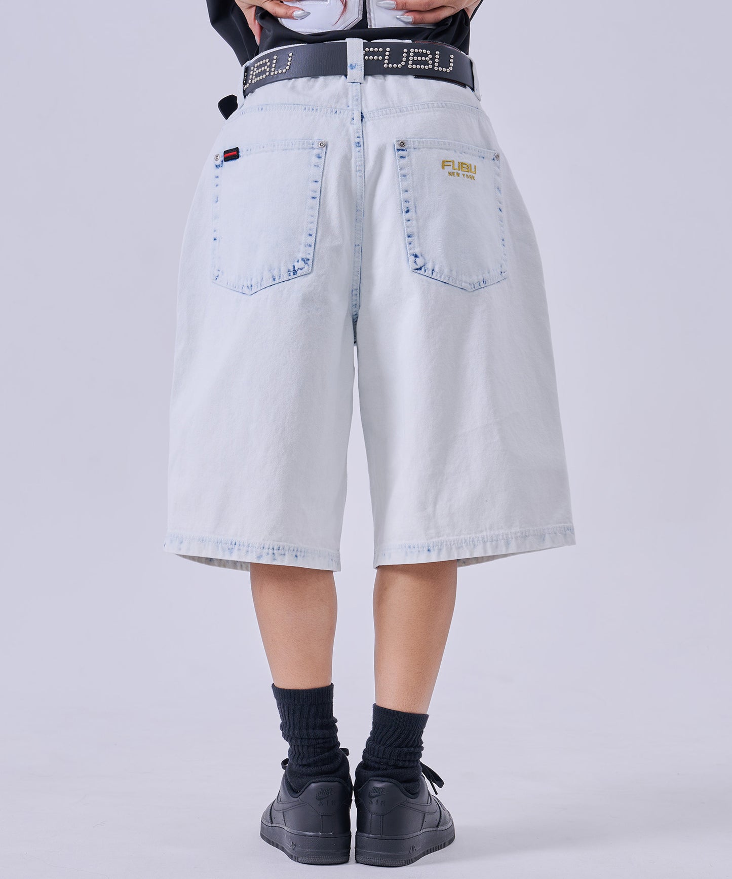 【NEW】DENIM BUGGY SHORTS/デニムバギーショーツ【FAM-61507】