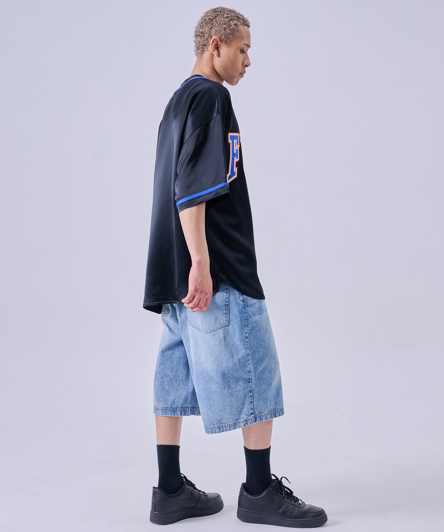 【NEW】DENIM BUGGY SHORTS/デニムバギーショーツ【FAM-61507】