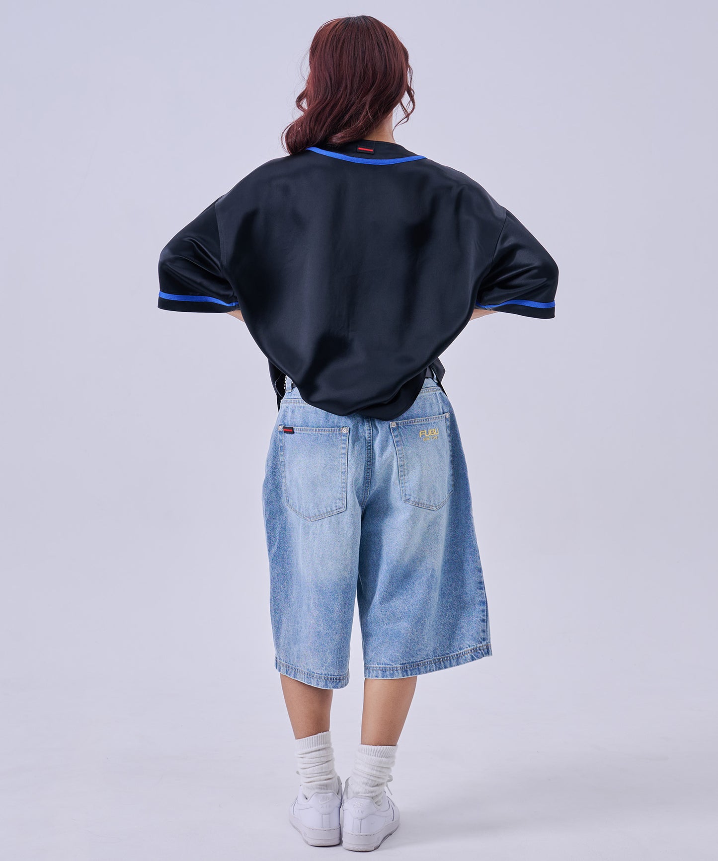 【NEW】DENIM BUGGY SHORTS/デニムバギーショーツ【FAM-61507】