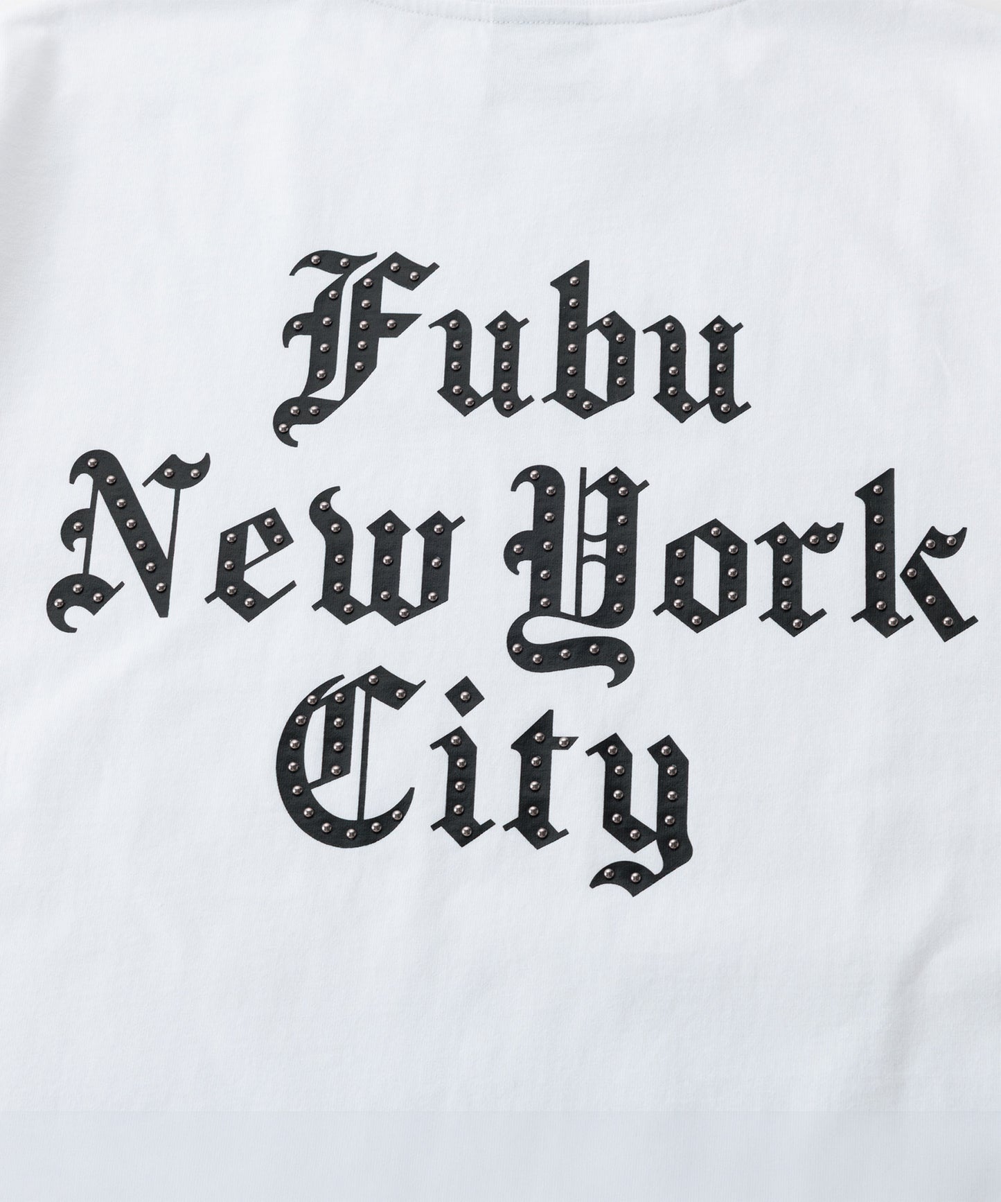 【NEW】STUDS LOGO T-SHIRTS/スタッドロゴTシャツ【FAM-61710】