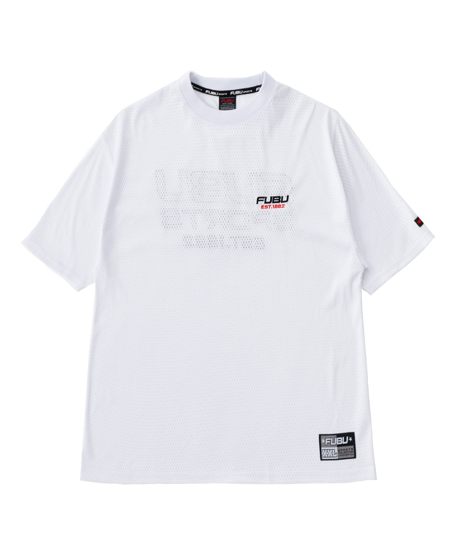 FUBU フブ メッシュTシャツ。FUBUはアメリカの代表的なHIPHOP FASHION