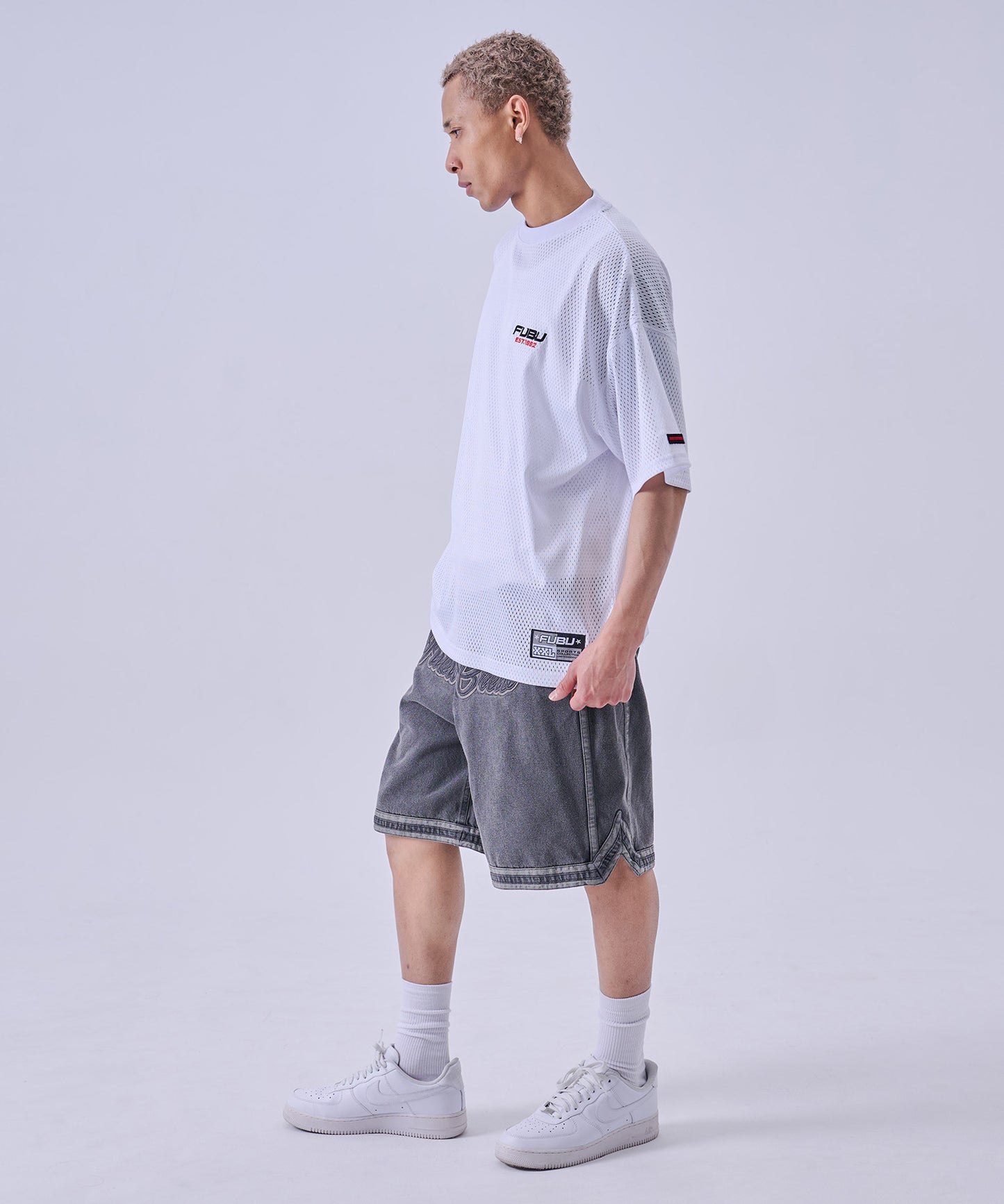 【NEW】 MESH T-SHIRTS/メッシュTシャツ【FAM-61715】