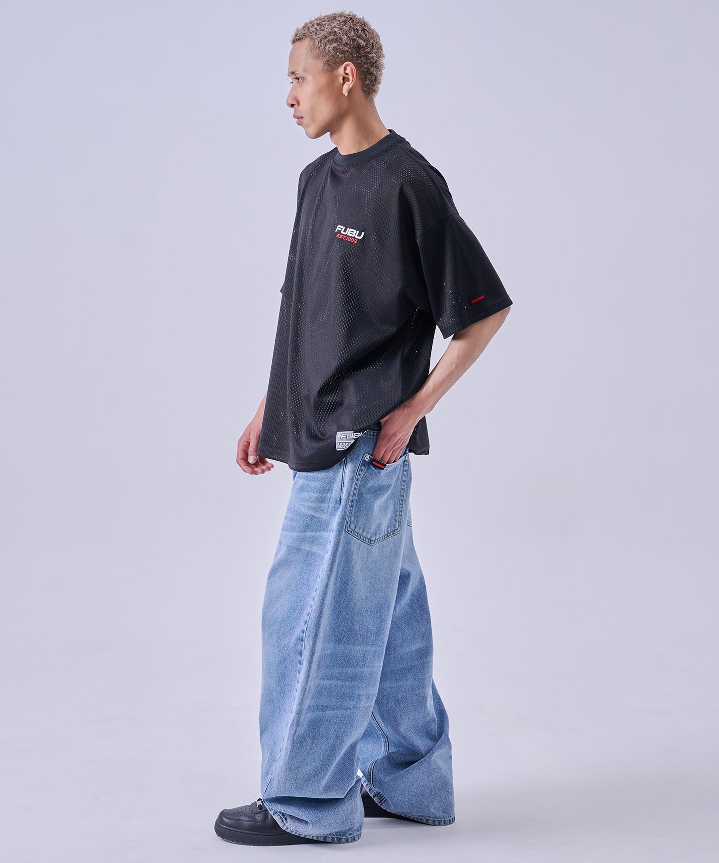 【NEW】 MESH T-SHIRTS/メッシュTシャツ【FAM-61715】