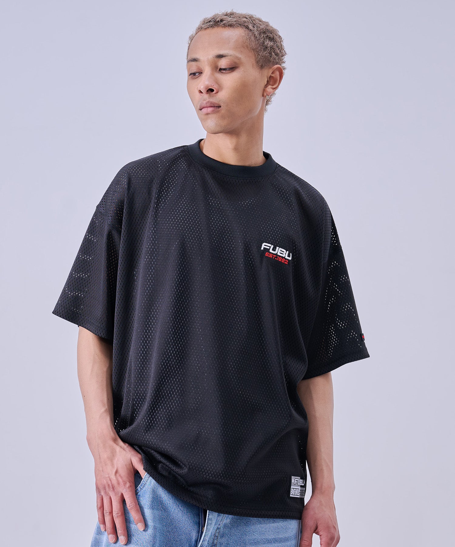 メッシュTシャツ【FAM-61715】｜FUBU(フブ)公式通販 – FUBU Japan