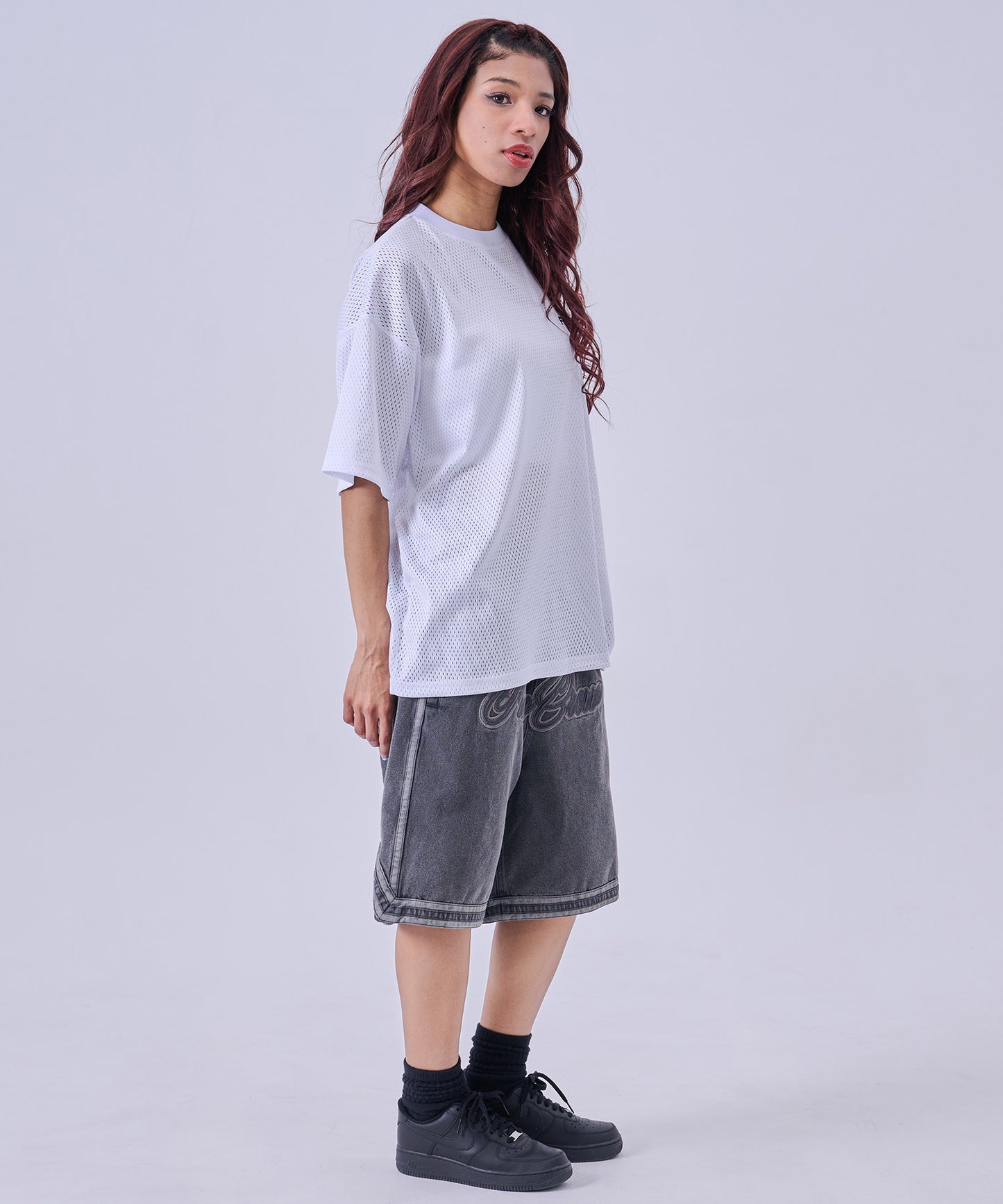 【NEW】 MESH T-SHIRTS/メッシュTシャツ【FAM-61715】