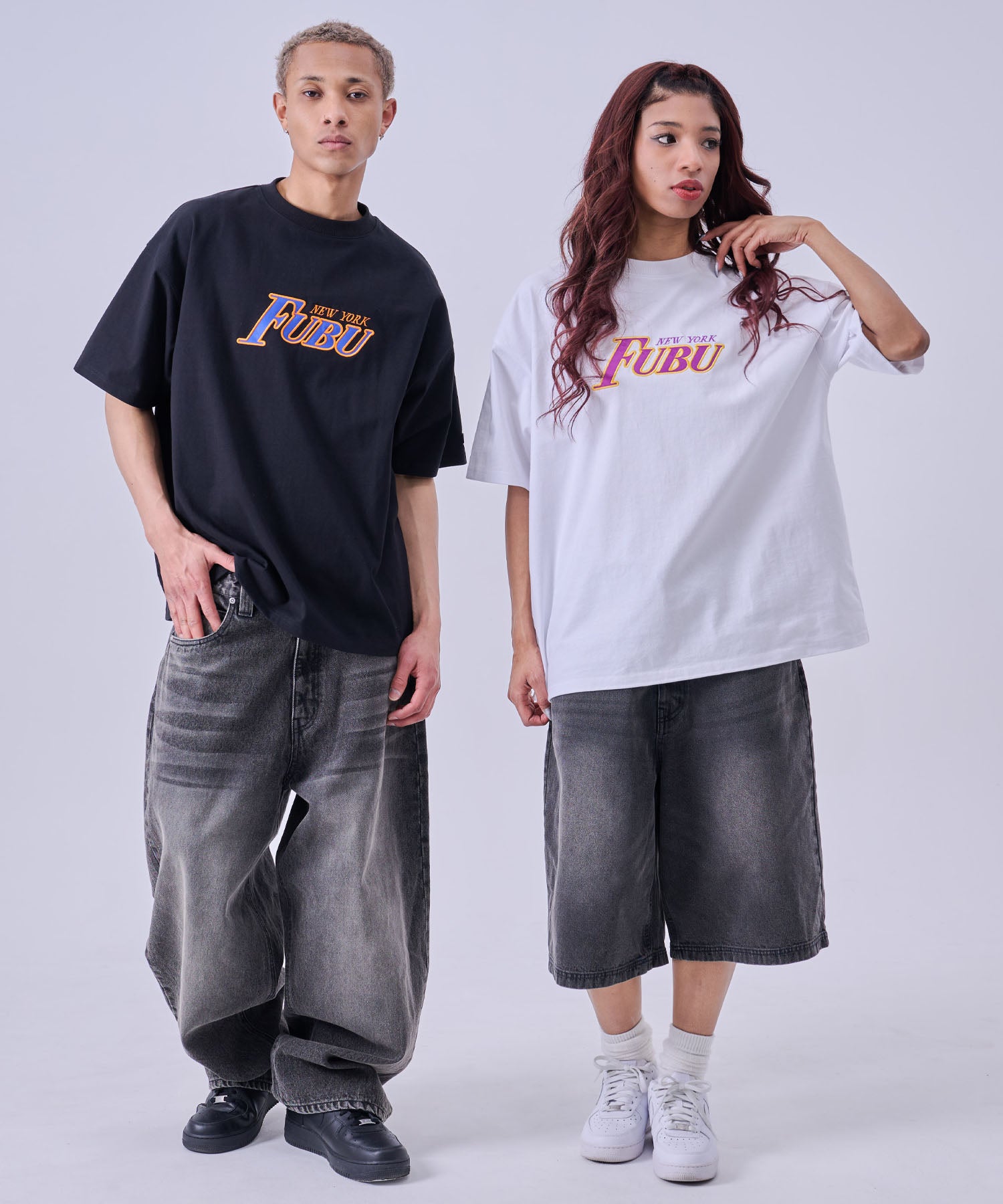 FUBU フブ パッチTシャツ。FUBUはアメリカの代表的なHIPHOP FASHION