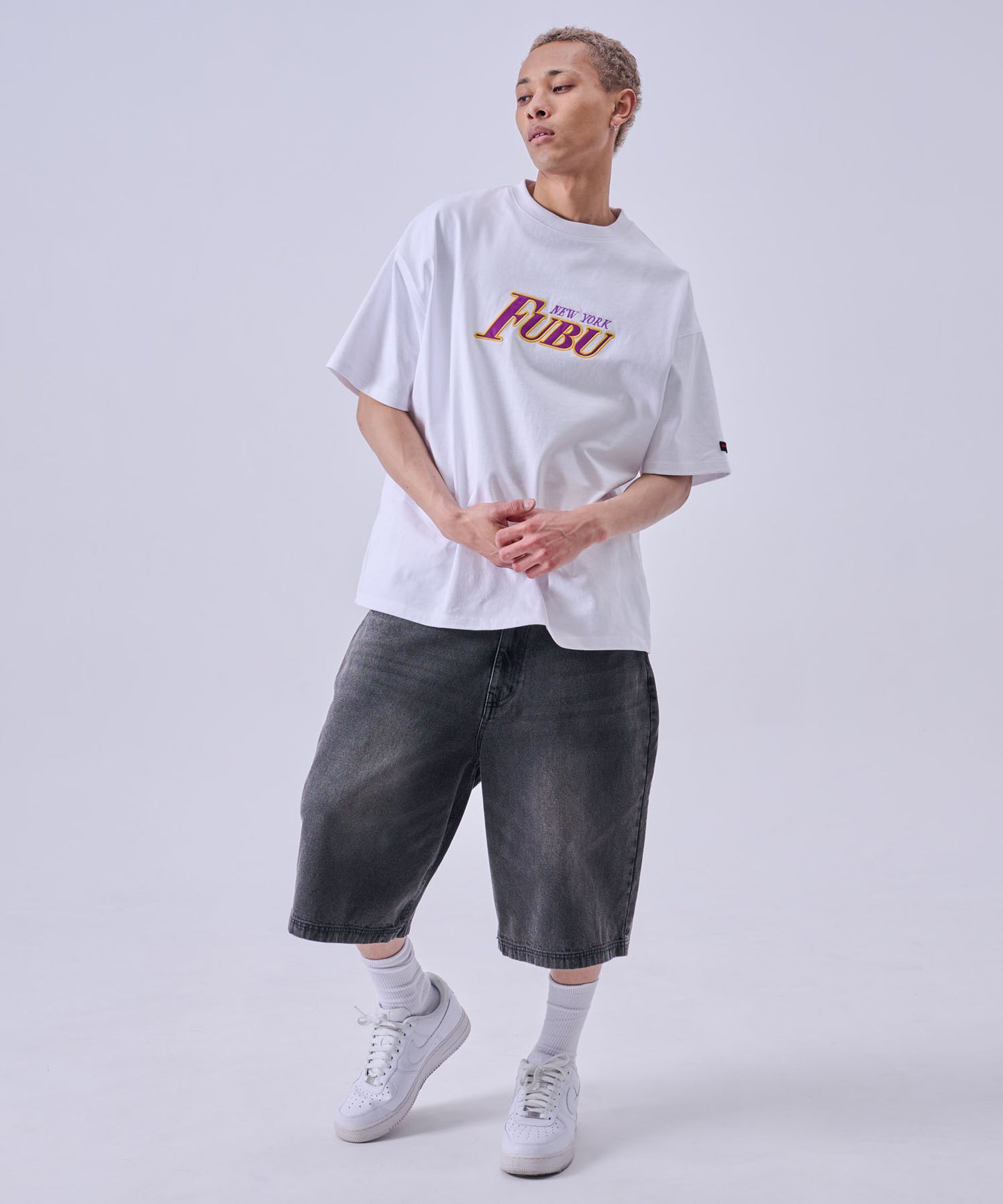 【NEW】PATCH T-SHIRTS/パッチTシャツ【FAM-61716】