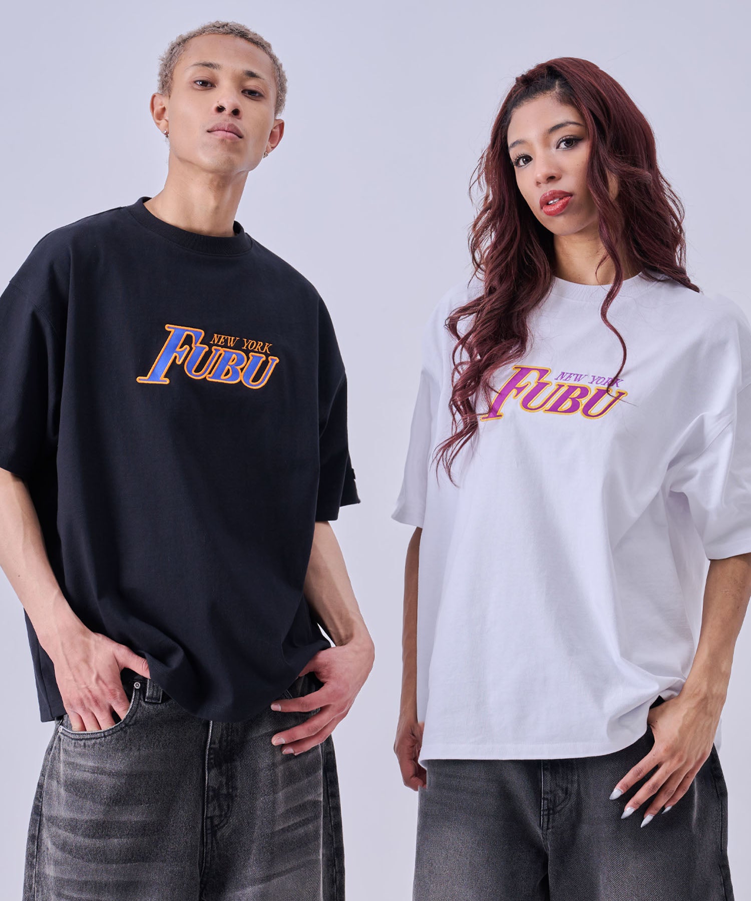 FUBU フブ パッチTシャツ。FUBUはアメリカの代表的なHIPHOP FASHION